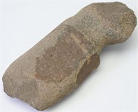 Native American Stone Axe Head. 9" L x 4" W