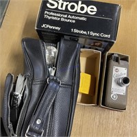 Vintage Camera w/  Equipment
