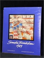 1989 Swedish Stamps Year Set