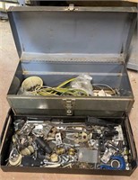 Metal Tool Box & Contents