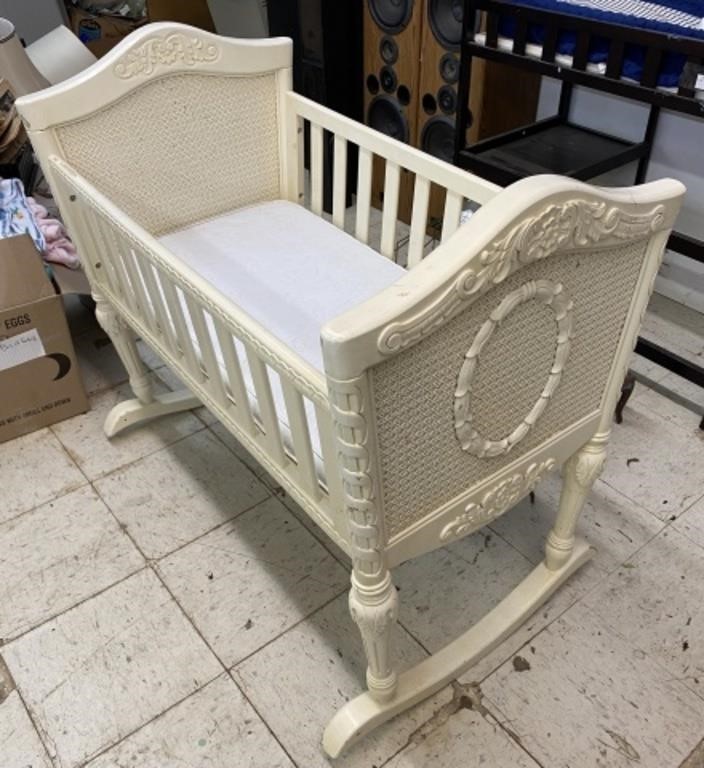 Vintage Baby Cradle Bed