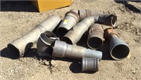 9 pipe irrigation pieces