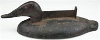 Early Cast iron sink box decoy boot scraper