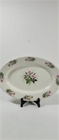 Buffalo by Oneida Pink Rose's Oval Serving