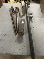 Cast iron clamp splitter and misc tools