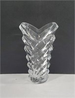 Vintage Mikasa Wyndham Pattern Crystal Vase
