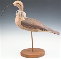 Captain Harry Jobes 1996 Carved Shorebird with