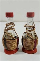 Vintage Italian Swiss Colony Wine Bottle Salt