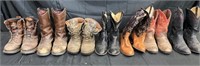 7 Pairs of Men's Boots