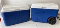 Coleman Chest Coolers with Drain