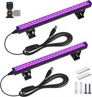 NEW 2PK LED Black Light Bars