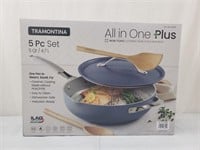 Tramontina 5-Quart All-in-One Pan Blue $55
