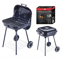 American Dream 18" X 18" SQ Charcoal Grill with Li