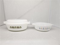 Vintage Fire King Casserole Dishes