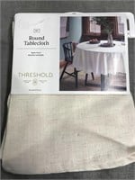 Threshold Round Tablecloth