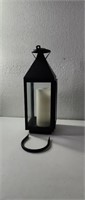 Metal lantern with battery operated Candle,