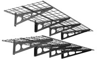 FLEXIMOUNTS 2-Pack Garage Shelving, 24-inch-by-72-