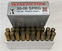 Winchester 30-06 SPRG 150gr 20rds