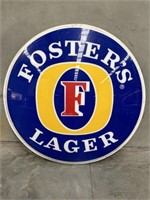 Fosters Lager Perspex Dome Sign - Diameter 1550