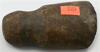 Native American stone axe head 5”.