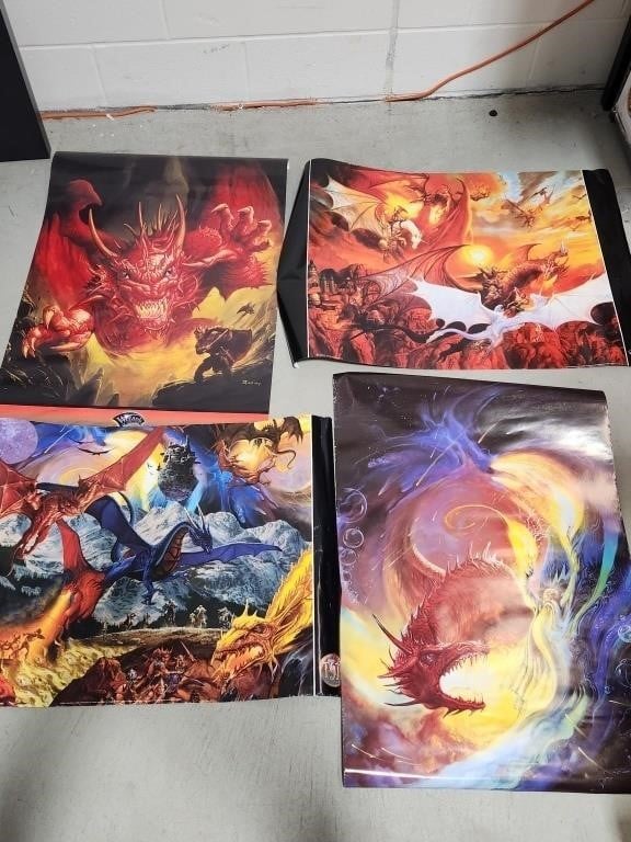 Dungeons & Dragons, Wizards of The Coast Posters
