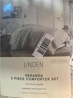 Linden Street Veranda 3pc Comforter Set King/Cal