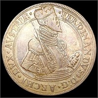 1564-95 Austrai SILV Taler CLOSELY UNCIRCULATED