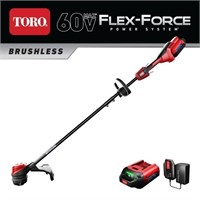 60V Max Li-Ion 15/13in. Trimmer w/Battery