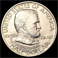 1922 Grant Half Dollar CHOICE AU