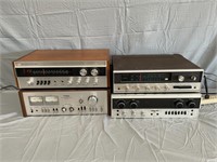 Lot of Vintage Stereo Equipment