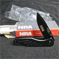 NRA POCKET KNIFE IN BOX Bear Edge.