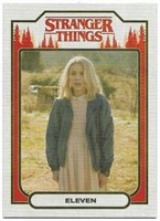 Stranger Things Character card ST-4 Eleven