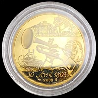 2003 France .5028oz Gold 20 Euro GEM PROOF