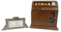 Vintage Mills 1 Cent Poler Reel Trade Stimulator