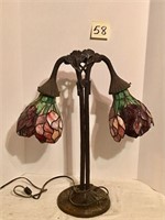 Tiffany Style Lamp (pink) untested