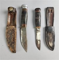 Vintage Marble's Knives - With Sheaths