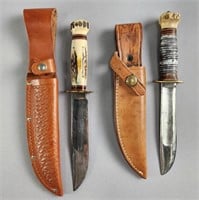 Vintage Marble's Knives With Sheath