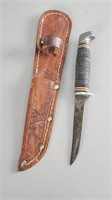 Vintage Schrade Walden #142 Knife with Sheath