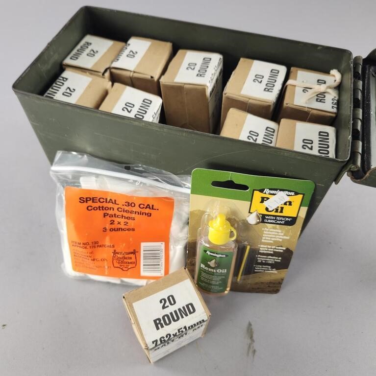 400 Rounds 7.62x51 Ball R1 M1 in Ammo Can