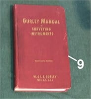 GURLEY MANUAL of SURVEYING INSTRUMENTS 49th Editio