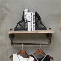 Nultuvalk 24" Floating Shelving with Wood - 1 Tier