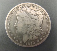 1889 O Morgan SIlver Dollar