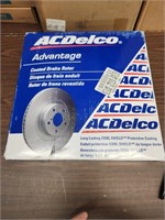 AC Delco Advantage Disc Brake Rotor Coated Rear