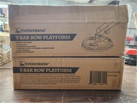 (2) Everstrong T-Bar Row Platform