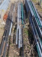 metal poles