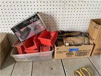 Scraper and Bolt Containers for Storage