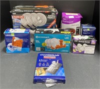 (CX) Lot: Light Bulbs incl. Incandescent Heat Lamp