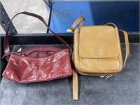 Hobo Handbag and Red Hand Bag