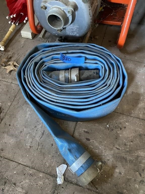 Heavy duty water hose and water pump
