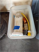 Box of misc tools and items